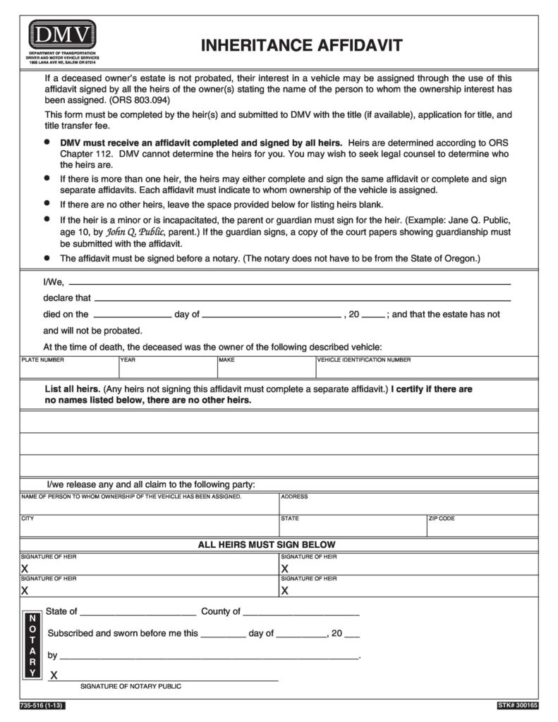 48 Sample Affidavit Forms Templates Affidavit Of Support Form 