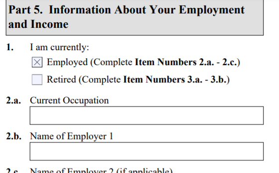 Affidavit Of Support Parent Of US Citizen I 864EZ Bringing Family 