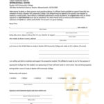 Affidavit Of Support Sample Free Printable Documents In 2021