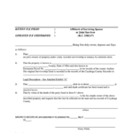 Affidavit Of Survivorship Fill Online Printable Fillable Blank