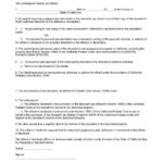 Declaration Of Ownership Download Affidavit Form For Free PDF Or Word