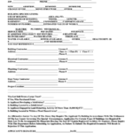 Fillable Application To Build Alter Or Remove County Of Lee