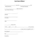FREE 13 Sample Free Affidavit Forms In PDF MS Word Excel