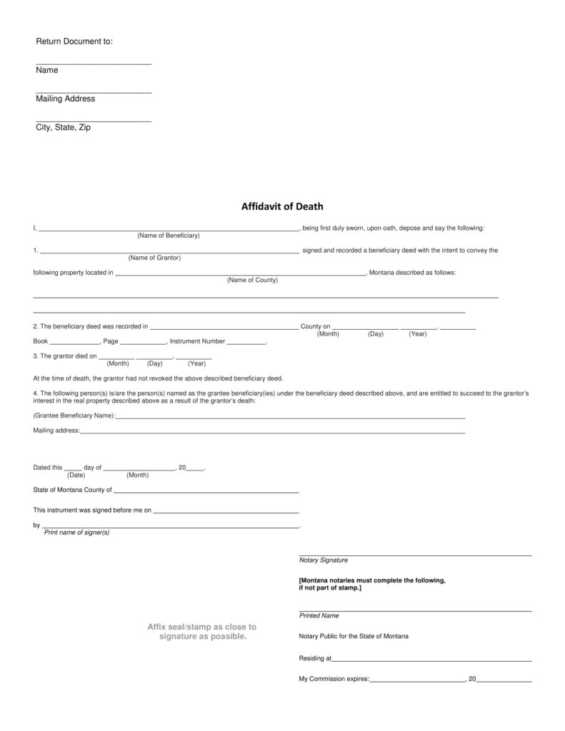 FREE 30 Affidavit Forms In PDF Ms Word Excel