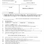 FREE 7 Sample Blank Affidavit Forms In PDF