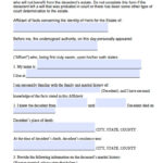 Free Alaska Affidavit Of Heirship Form PDF Word