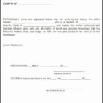 Free General Affidavit Form Download New Sworn Affidavit Template For