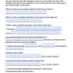 Free Mississippi Affidavit Of Heirship Form PDF Word