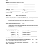 Guardianship Intake Form Petitioner proposed Guardian Printable Pdf