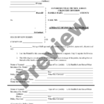 New Jersey Affidavit Of Insurance Coverage Affidavit Of Insurance