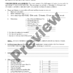 New York Financial Disclosure Affidavit Financial Disclosure
