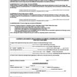 Non Resident Marriage License Or Certificate Application Form