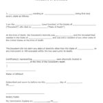 Sample Domestic Partner Affidavit Form Universal Network