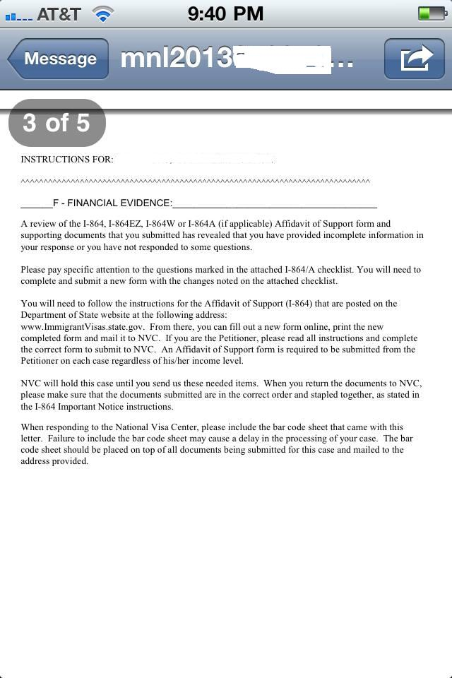 Uscis Form I 864 Affidavit720 Images Frompo