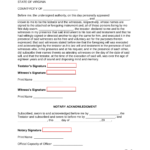 Virginia Self Proving Affidavit Form EForms Free Fillable Forms