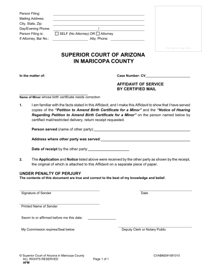 18 Affidavit Of Correction Tn Page 2 Free To Edit Download Print 