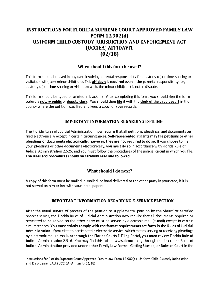 2018 2021 Form FL 12 902 d Fill Online Printable Fillable Blank 