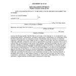 2021 Non Collusion Affidavit Fillable Printable PDF Forms Handypdf