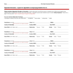 Affidavit Of Financial Support Form Ohio Free Download