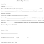 Affidavit Template Free Template Download Customize And Print