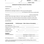 Defendant S Pauper S Affidavit For Appeal Form Texas Printable Pdf