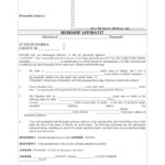 Download Free Florida Affidavit Of Heirship Form Form Download