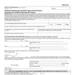 Fillable Form 3676 Affidavit Attesting That Qualified Agricultural