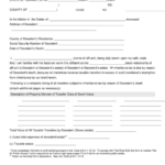 Fillable Form Ih Exem Affidavit Of No Inheritance Tax Due Printable