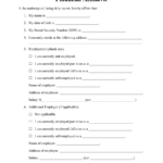 Financial Affidavit Form Download Printable PDF Templateroller