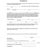 FL Declaration Of Domicile Palm Beach County 2008 2021 Complete
