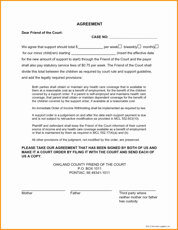Florida Financial Affidavit Excel Spreadsheet For Form Templates Child 