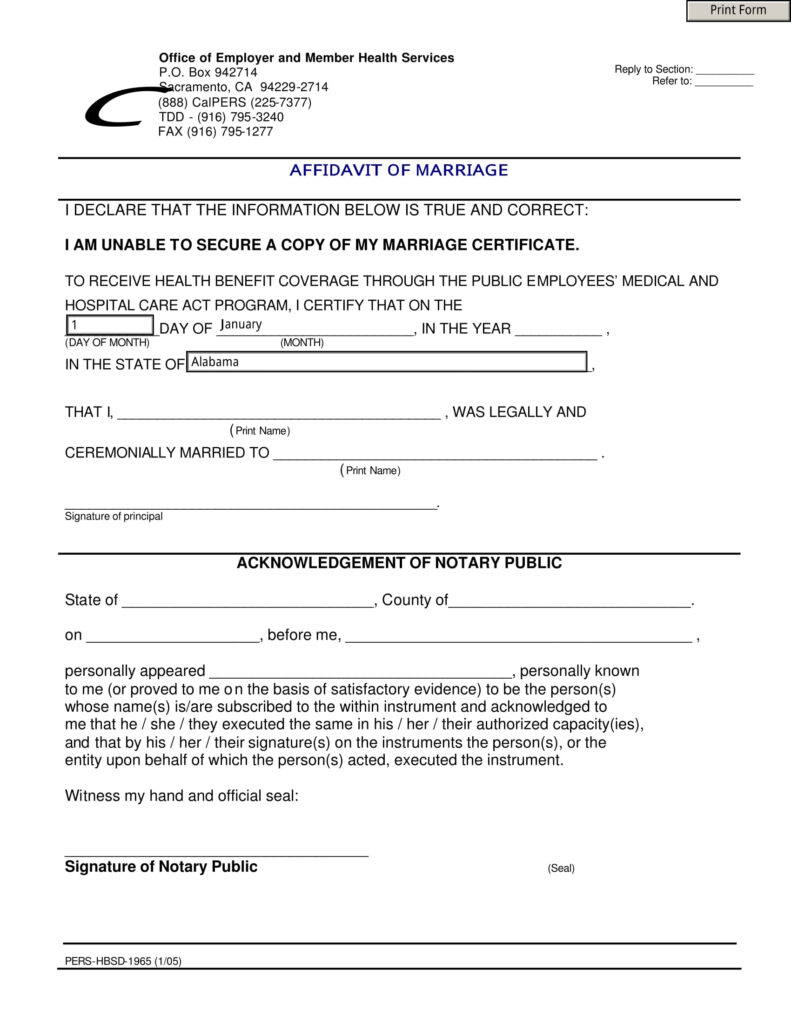 FREE 30 Affidavit Forms In PDF Ms Word Excel