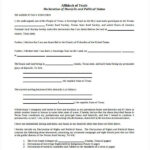 FREE 42 Affidavit Forms In PDF