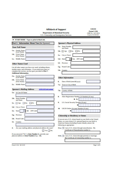 FREE 52 Affidavit Forms In PDF MS Word XLS