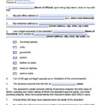 Free Massachusetts Small Estate Affidavit Form PDF Word