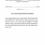 Free Pennsylvania Small Estate Affidavit PDF EForms