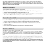 Instructions For Form I 864ez Affidavit Of Support Under Section 213a