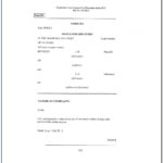 Qld Magistrates Court Affidavit Template