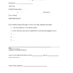 6 Free Affidavit Templates In Word Word Excel PDF Formats