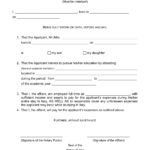 9 Affidavit Of Financial Support Examples PDF Examples
