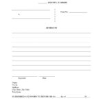 9 Blank Affidavit Form Examples PDF Examples