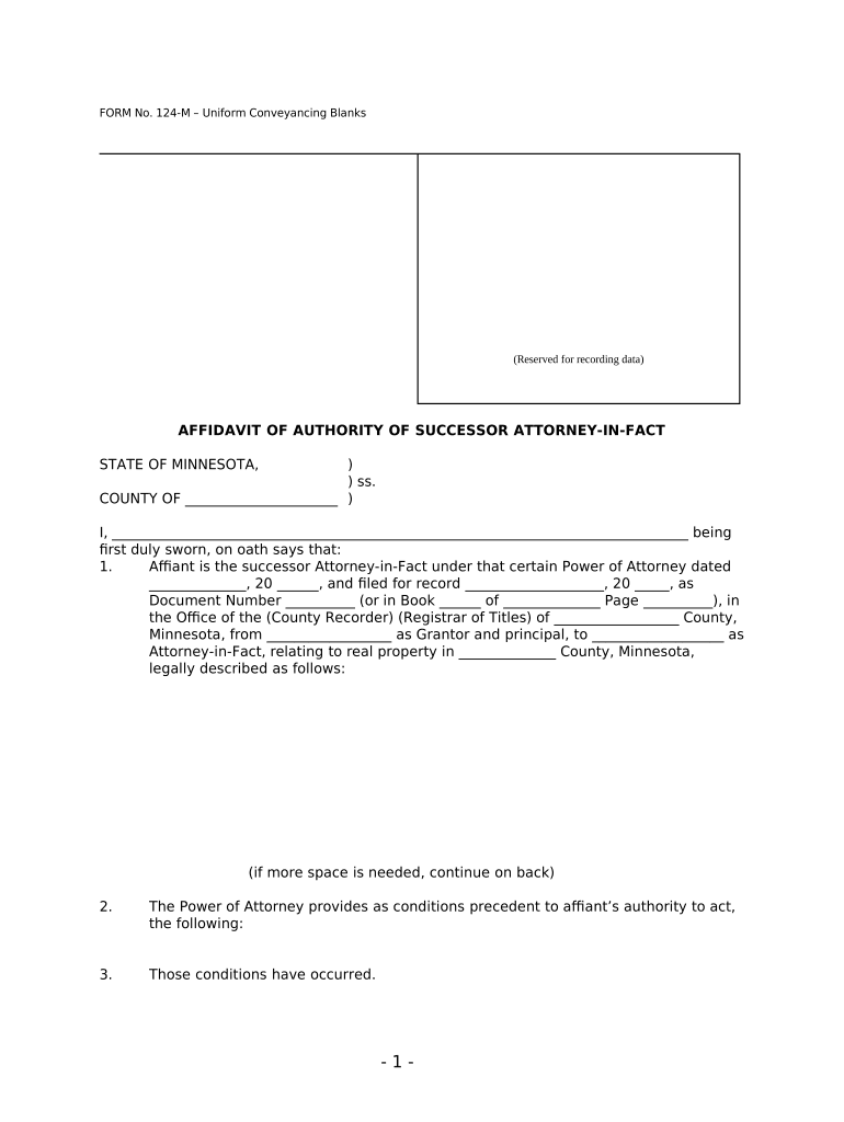 Affidavit Authority Doc Template PdfFiller