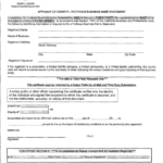 Affidavit Of Identity Fictitious Business Name Statement Los