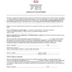 Affidavit Of Support 23 Free Templates In PDF Word Excel Download