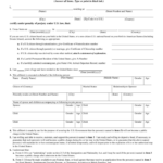 Affidavit Of Support Form Sample Free Download