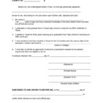 AFFIDAVIT STATE OF TEXAS