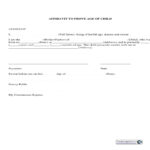 Affidavit To Prove Age Of Child Legal Forms Form Prove It