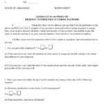 Arkansas Affidavit In Support Of Request To Proceed In Forma Pauperis
