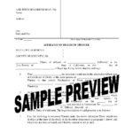 California Affidavit Of Death Of Trustee Legal Forms And Business