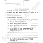 Default Judgment Certificate Form Davidson County Tennessee
